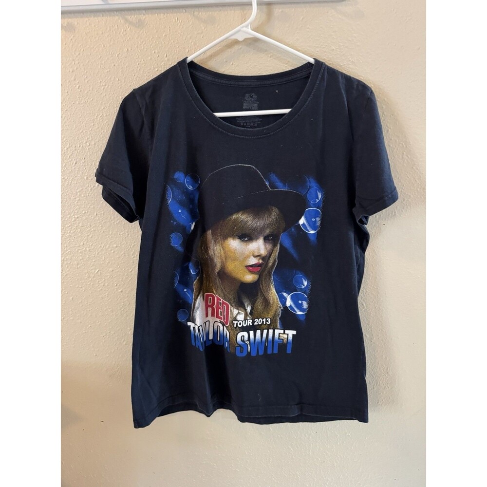 Taylor Swift Red Tour 2013 Ed Sheeran Double Sided Concert T-Shirt Women’s XL